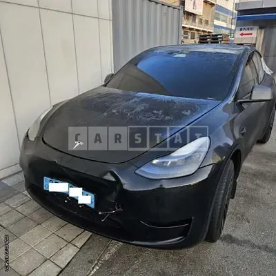 Photo 1 of 30: 2024 Tesla Model Y RWD, VIN LRWYGCFS1RC179621 — Korean insurance auction