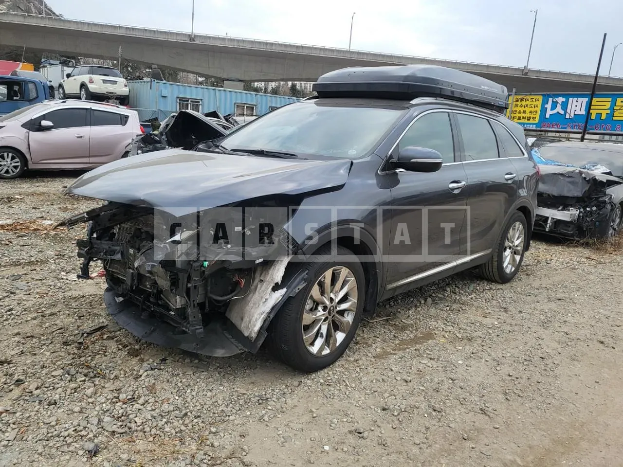 Photo 2 of 8: 2020 Kia Sorento, VIN KNAPS811BLA645363 — Korean insurance auction