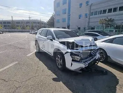 Photo 1 of 14: 2021 Hyundai Santa Fe, VIN KMHS281HGMU361574 — Korean insurance auction