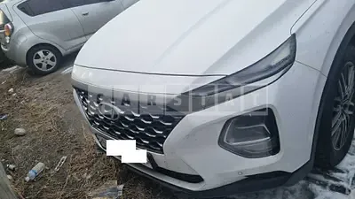 Photo 1 of 42: 2019 Hyundai Santa Fe, VIN KMHS381BBKU148521 — Korean insurance auction