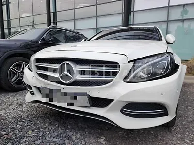 Photo 1 of 15: 2015 Mercedes-Benz C220 BlueTec, VIN WDDWF0EB8FF212109 — Korean insurance auction