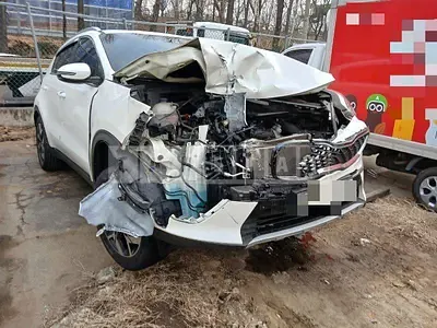 Photo 1 of 38: 2021 Kia Sportage — Korean insurance auction