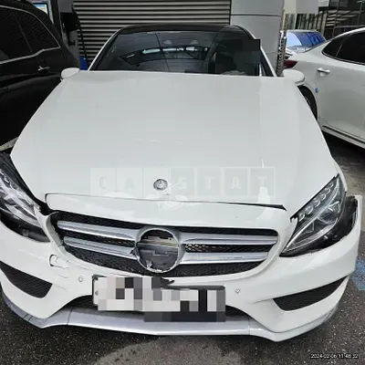 Photo 1 of 9: 2015 Mercedes-Benz C250 BlueTec 4Matic, VIN WDDWF0KB5FF162659 — Korean insurance auction