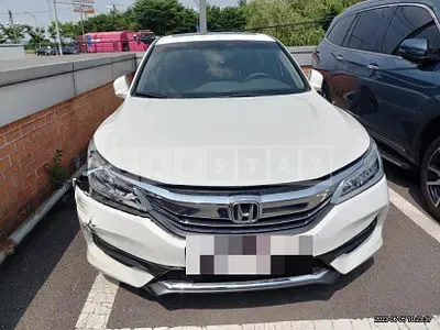 Photo 1 of 6: 2016 Honda Accord 2.4, VIN 1HGCR2680GA511917 — Korean insurance auction