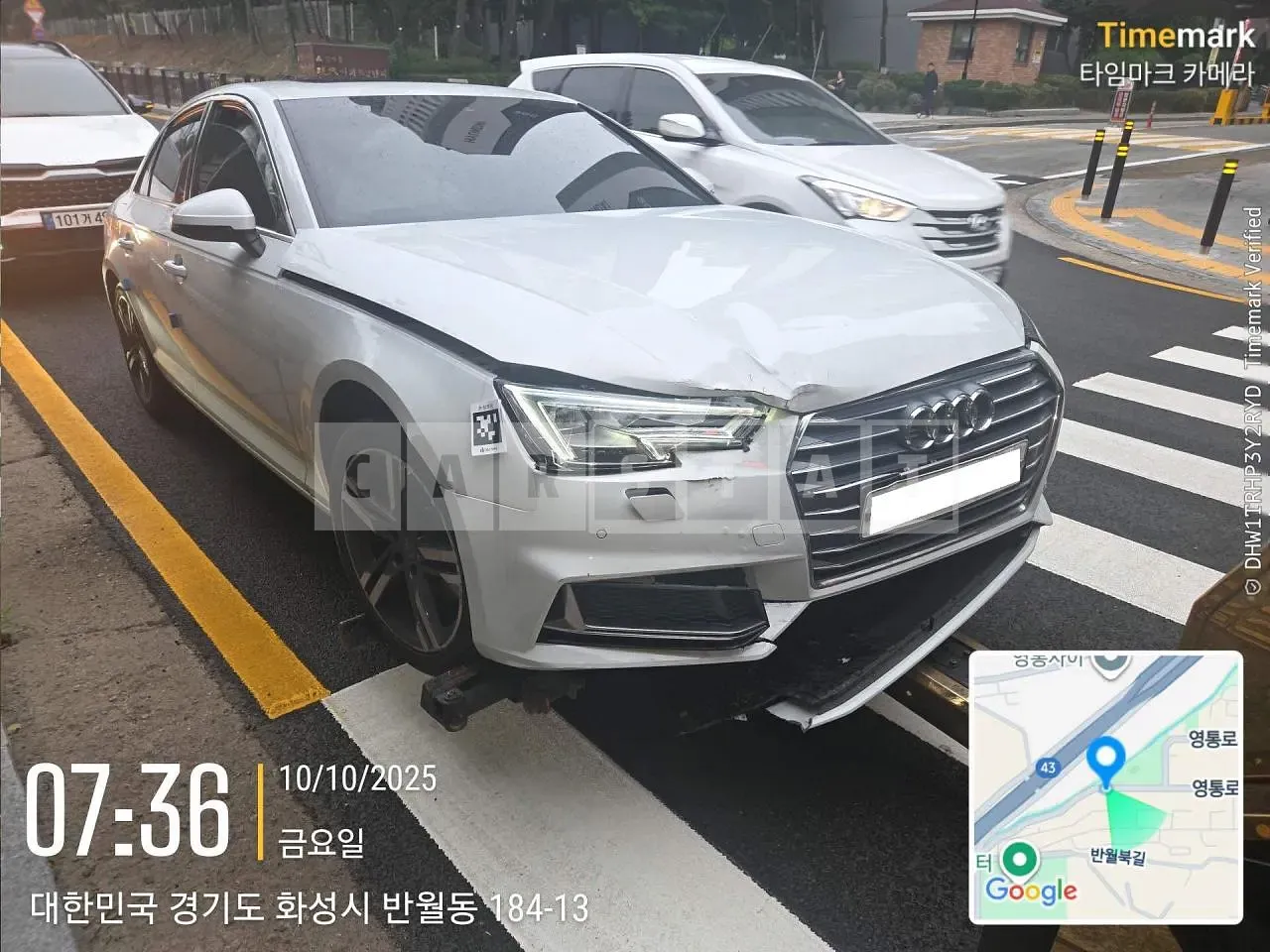 Photo 2 of 10: 2020 Audi A4 40 TFSI, VIN WAUZZZF44KA121071 — Korean insurance auction