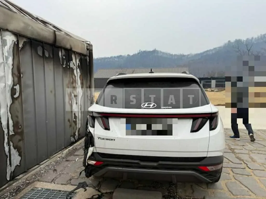 Photo 2 of 7: 2022 Hyundai Tucson — Korean insurance auction