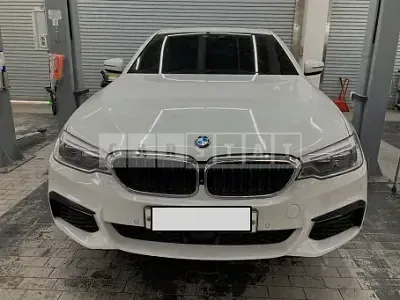 Photo 1 of 9: 2018 BMW 530i xDrive, VIN WBAJD9100JWC84014 — Korean insurance auction