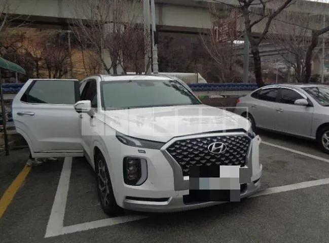 Photo 2 of 18: 2021 Hyundai Palisade Gasoline — Korean insurance auction