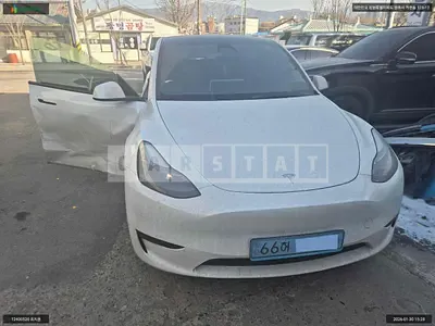 Photo 1 of 66: 2023 Tesla Model Y RWD, VIN LRWYGCFS8PC074541 — Korean insurance auction