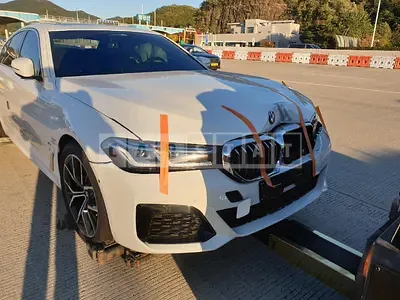 Photo 1 of 12: 2021 BMW 530e, VIN WBA51AG00MCH06596 — Korean insurance auction