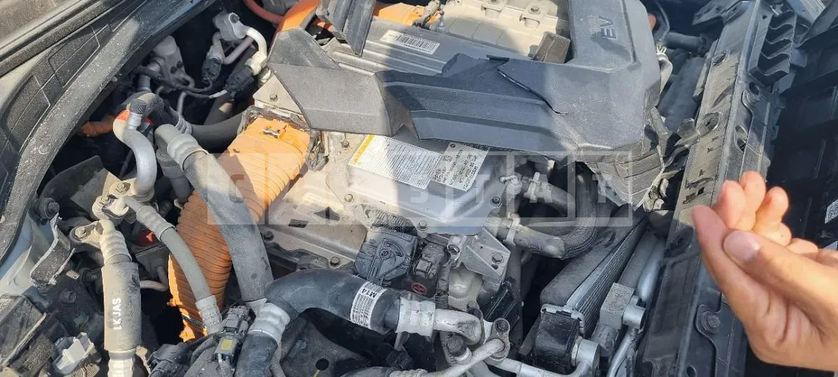 Photo 2 of 10: 2016 Hyundai IONIQ Electric, VIN KMHC051HFHU004873 — Korean insurance auction