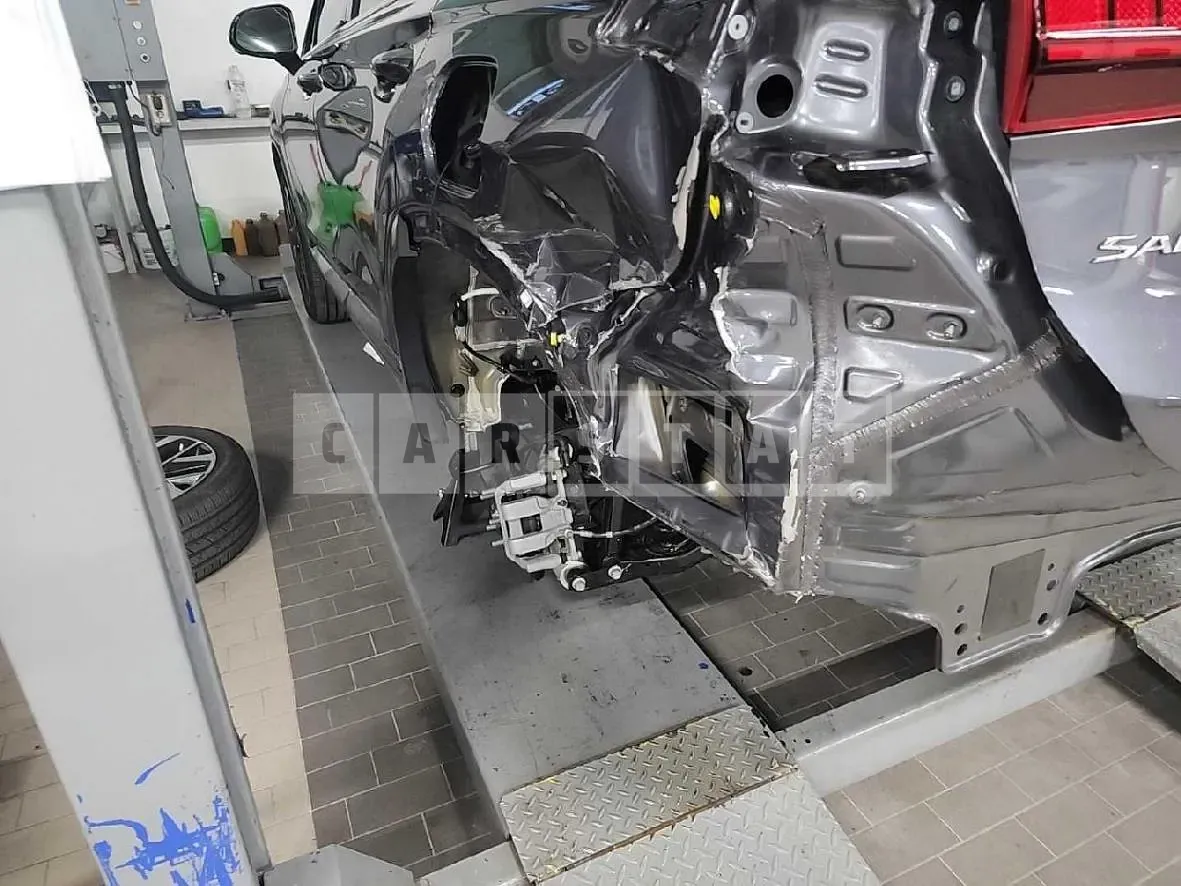 Photo 2 of 12: 2023 Hyundai Santa Fe 2.5 (4WD), VIN KMHS581LHPU466770 — Korean insurance auction