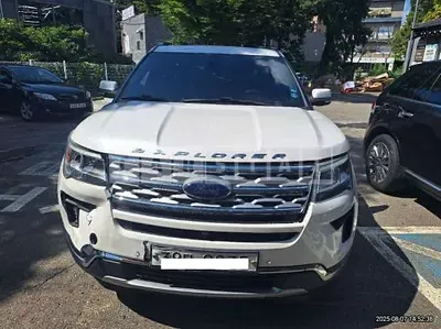 Photo 1 of 36: 2018 Ford Explorer 2.3 AWD, VIN 1FM5K8FH5JGA49078 — Korean insurance auction