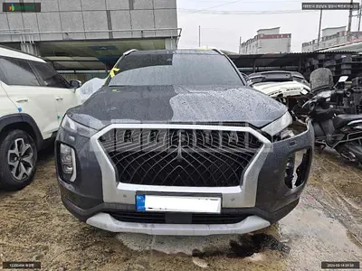 Photo 1 of 35: 2019 Hyundai Palisade, VIN KMHR381ADKU004158 — Korean insurance auction