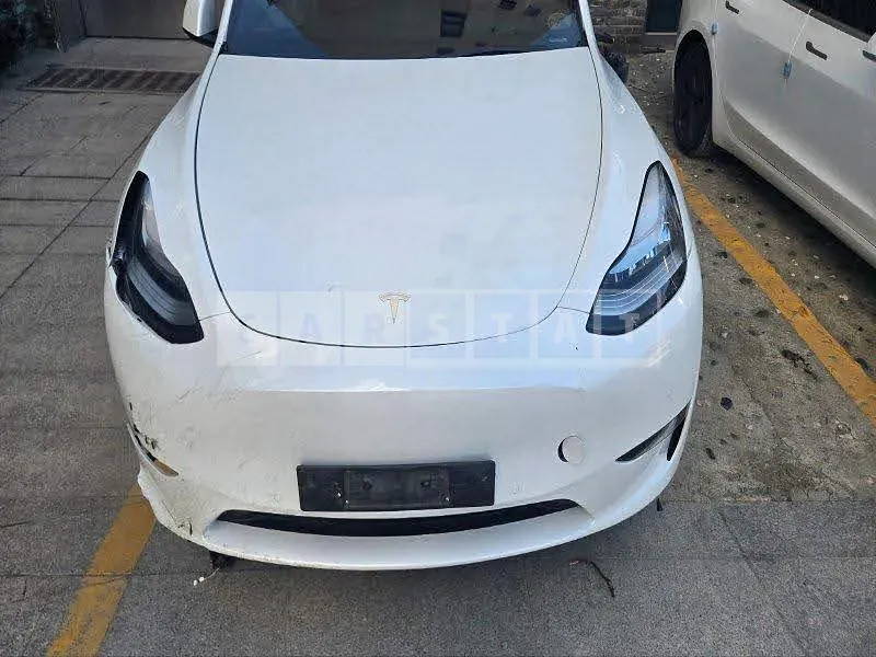 Photo 2 of 48: 2022 Tesla Model Y Long Range, VIN 7SAYGDEE6NF568162 — Korean insurance auction