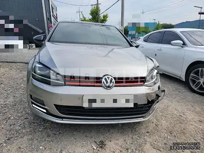 Photo 1 of 4: 2015 Volkswagen Golf 2.0 TDI BMT, VIN WVWZZZAUZFW242697 — Korean insurance auction
