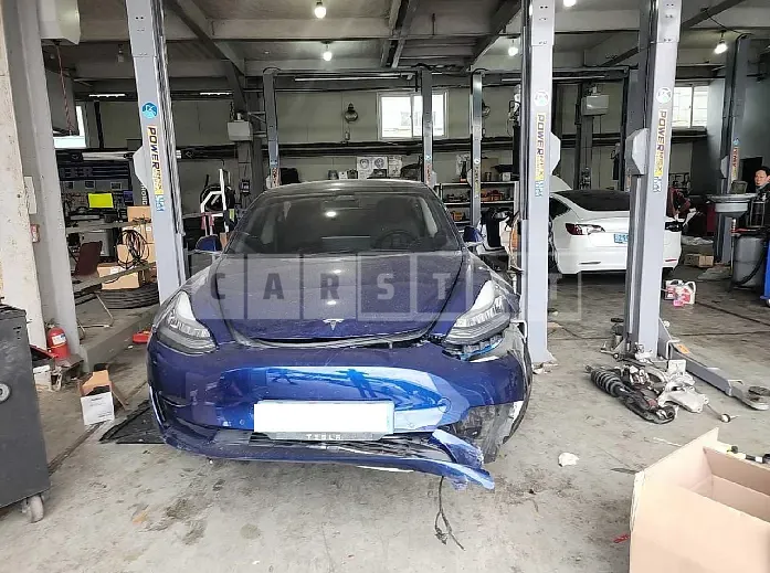 Photo 2 of 11: 2020 Tesla Model 3 Long Range, VIN 5YJ3E1EB5LF649071 — Korean insurance auction