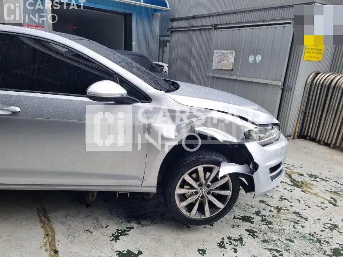 Photo 2 of 12: 2016 Volkswagen Golf 2.0 TDI BMT, VIN WVWZZZAUZGW173889 — Korean insurance auction