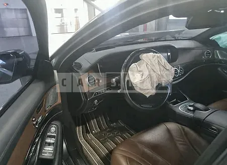 Photo 2 of 7: 2016 Mercedes-Benz S350d 4Matic L, VIN WDDUG3DB1GA267281 — Korean insurance auction