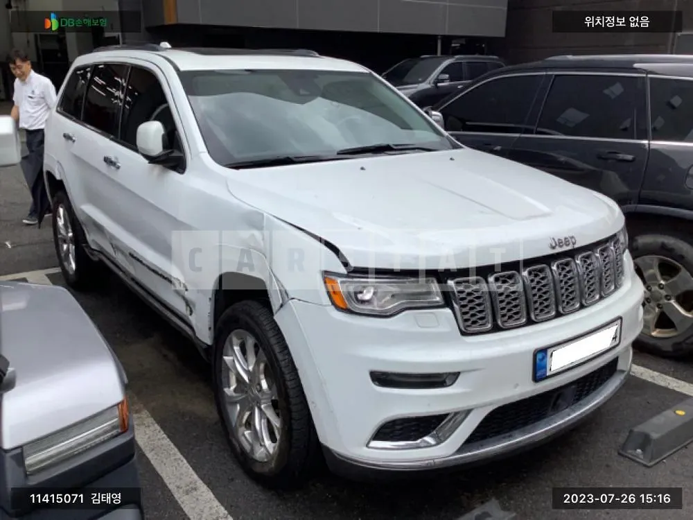 Photo 2 of 36: 2019 Jeep Grand Cherokee — Korean insurance auction