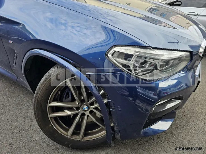 Photo 2 of 10: 2019 BMW X3 xDrive20d M Sport Packa, VIN WBATX3108KLF53960 — Korean insurance auction