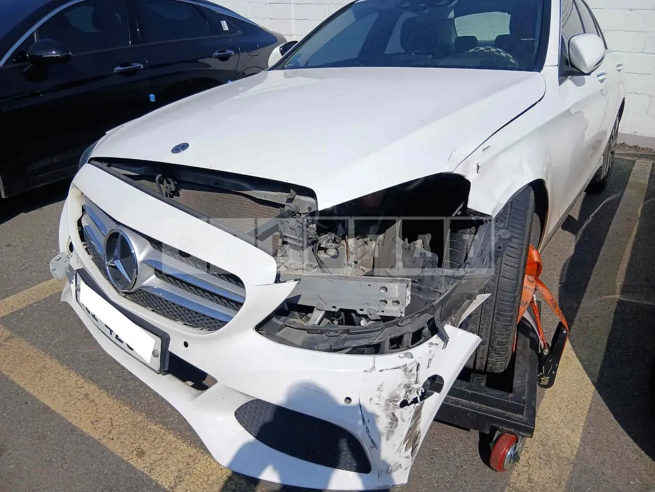 Photo 2 of 44: 2017 Mercedes-Benz C220 d, VIN WDDWF0EB8HR293386 — Korean insurance auction