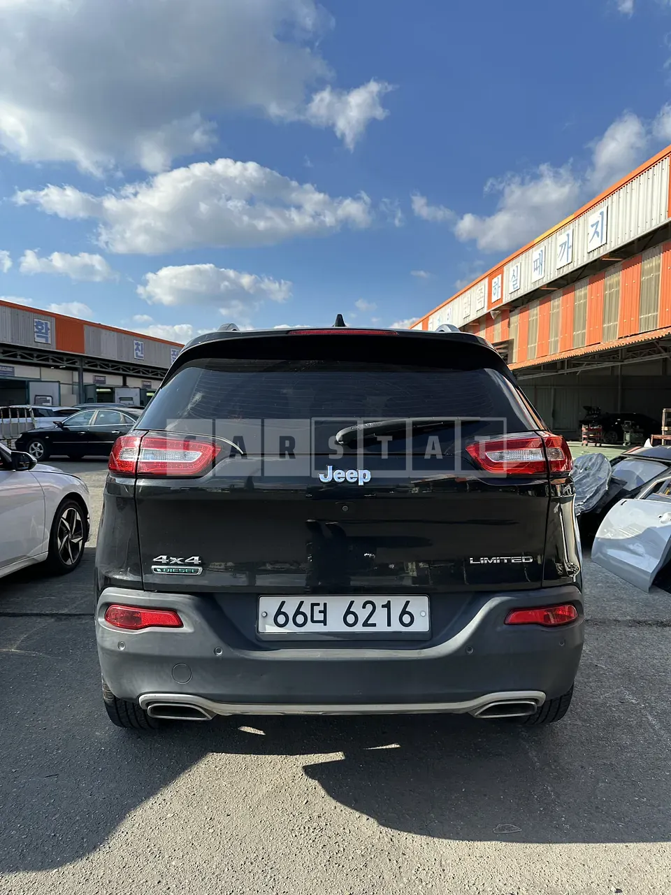 Photo 2 of 10: 2025 Jeep Cherokee (Kl) 2.2 Crd 4WD Limited — Korean insurance auction