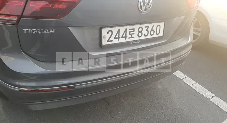 Photo 2 of 22: 2020 Volkswagen Tiguan 2.0 TDI, VIN WVGZZZ5NZLW411939 — Korean insurance auction