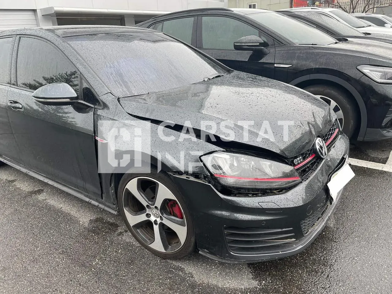 Photo 2 of 10: 2015 Volkswagen Golf GTI, VIN WVWZZZAUZFW302760 — Korean insurance auction