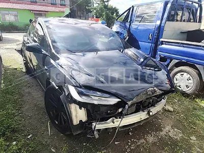Photo 1 of 77: 2023 Tesla Model X Plaid — Korean insurance auction