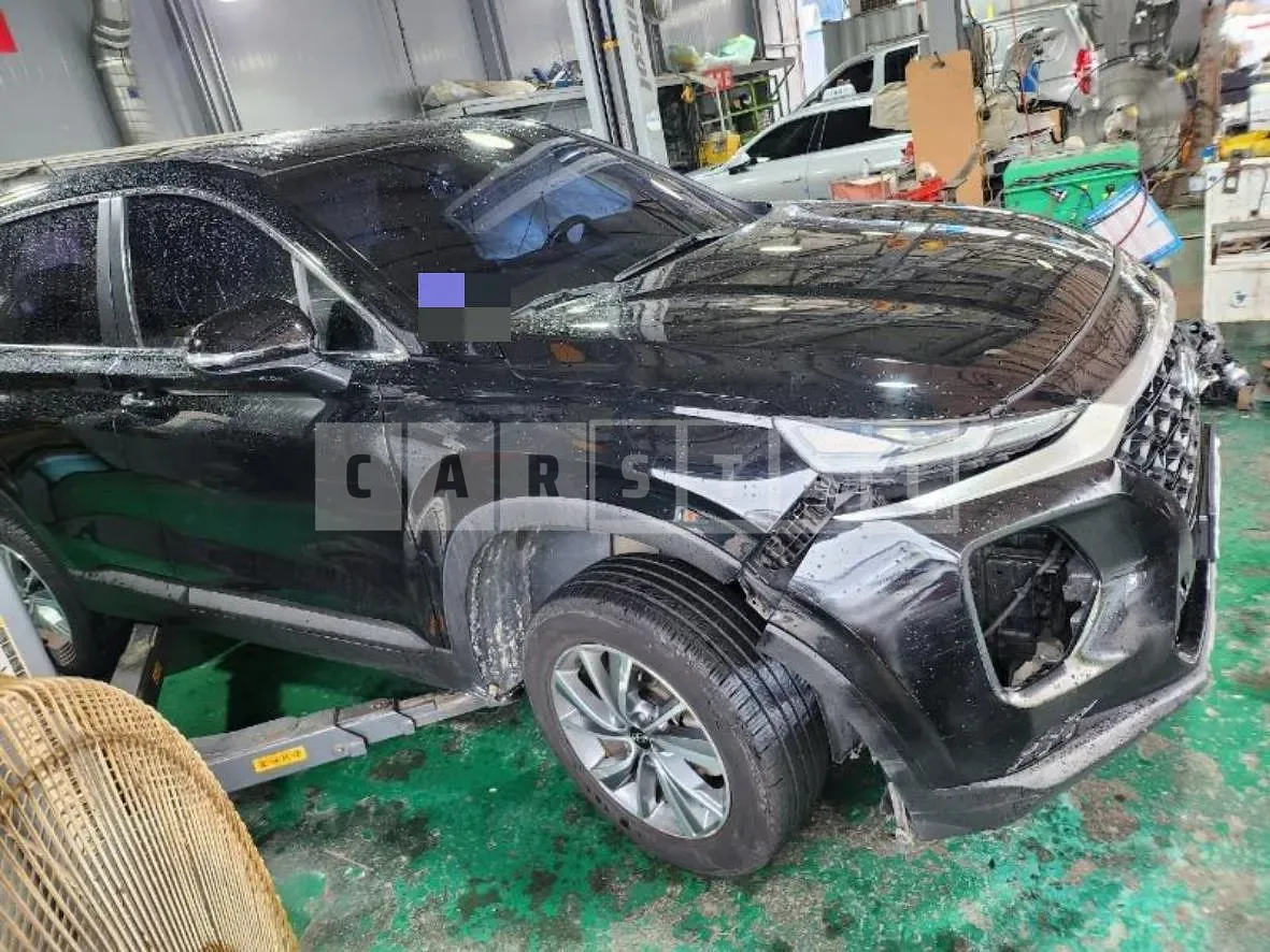 Photo 2 of 20: 2018 Hyundai Santa Fe TM 4WD, VIN KMHS281BDKU053705 — Korean insurance auction