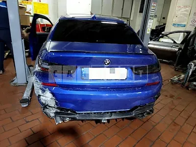 Photo 1 of 18: 2022 BMW M340i, VIN WBA5U7105NFM14071 — Korean insurance auction
