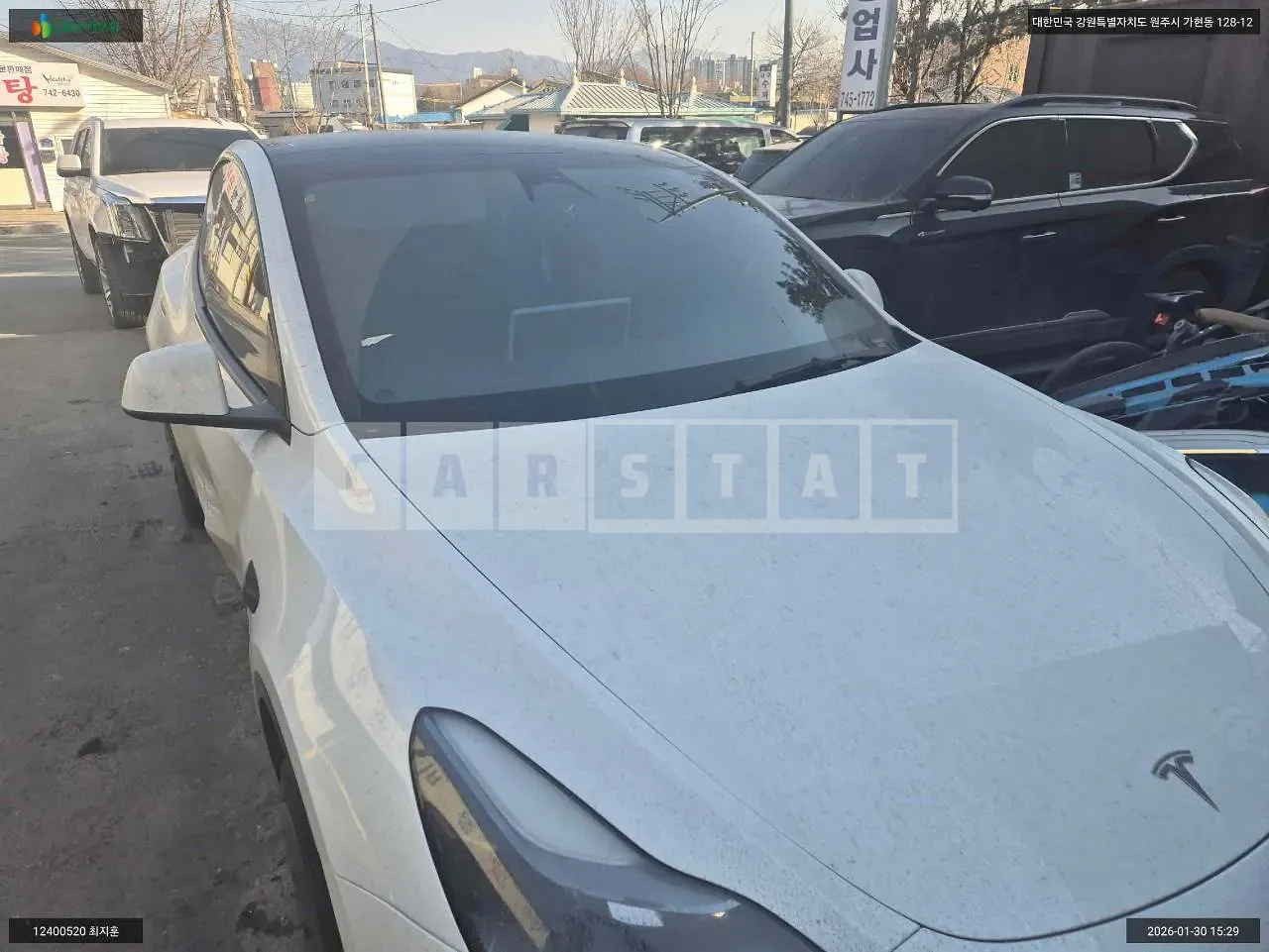 Photo 2 of 66: 2023 Tesla Model Y RWD, VIN LRWYGCFS8PC074541 — Korean insurance auction