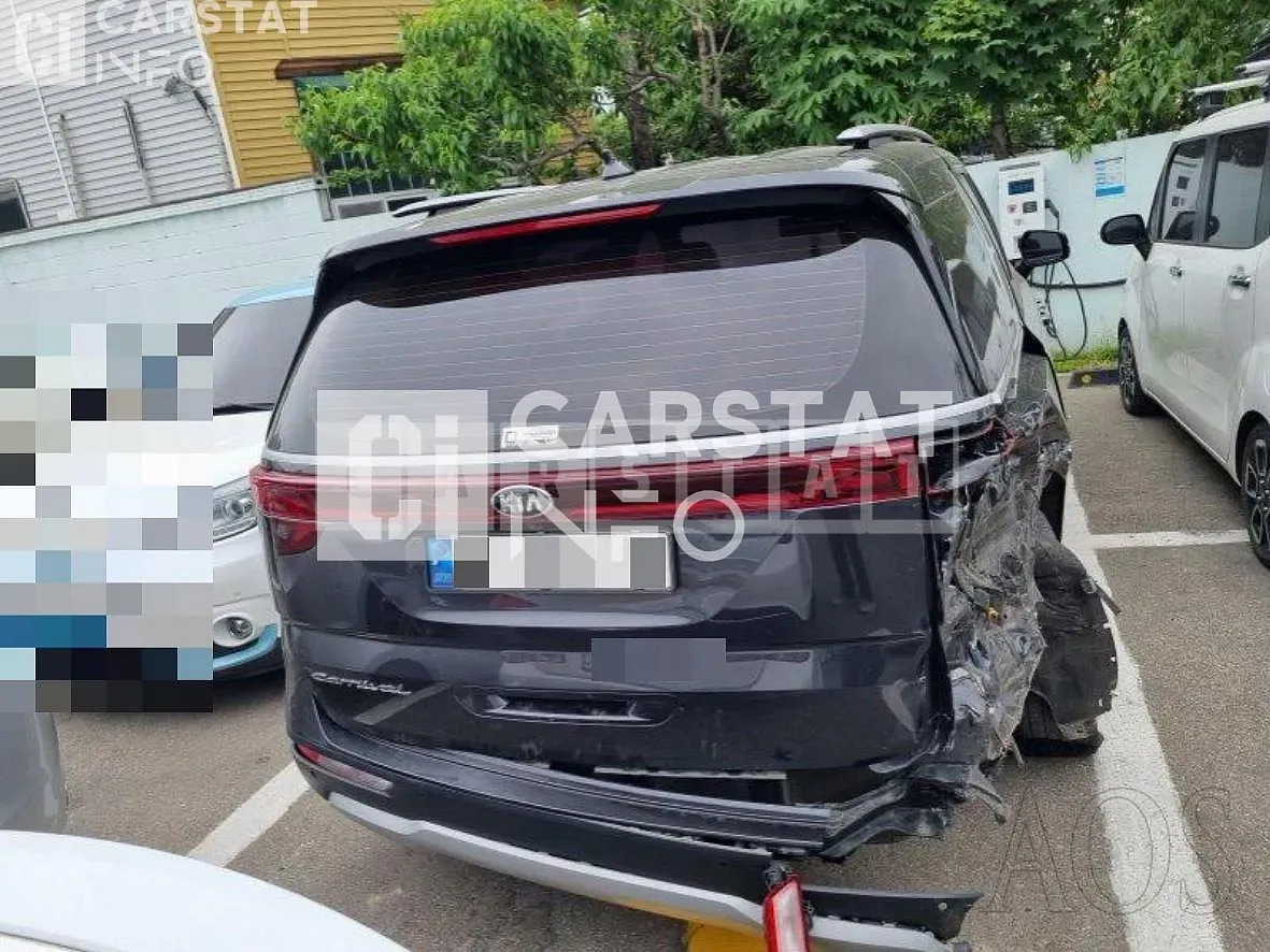Photo 2 of 21: 2021 Kia Carnival, VIN KNANB81BBMS113372 — Korean insurance auction