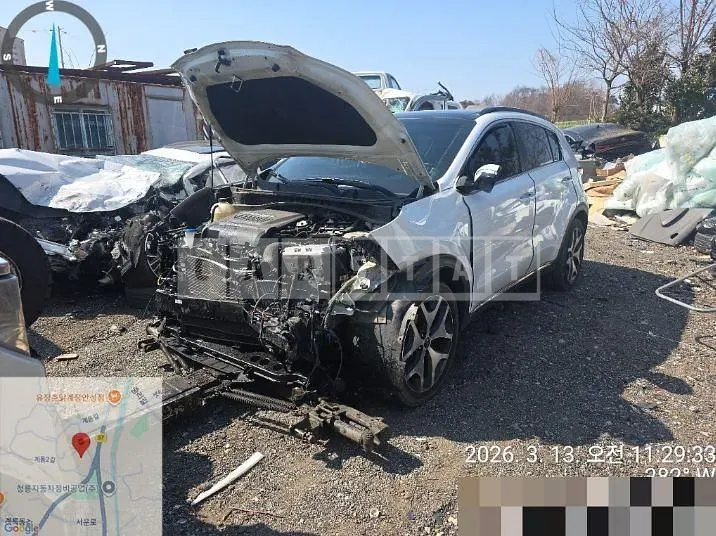 Photo 2 of 4: 2017 Kia Sportage — Korean insurance auction
