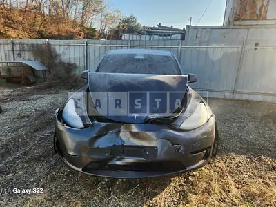 Photo 1 of 15: 2022 Tesla Model Y Long Range — Korean insurance auction