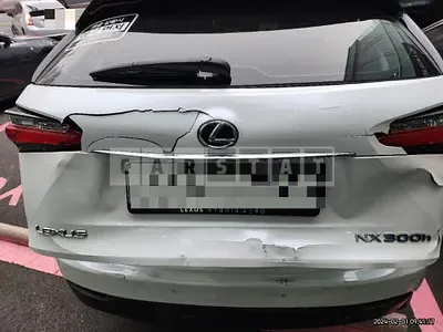 Photo 1 of 27: 2015 Lexus NX300h, VIN JTJBJRBZ4G2030216 — Korean insurance auction