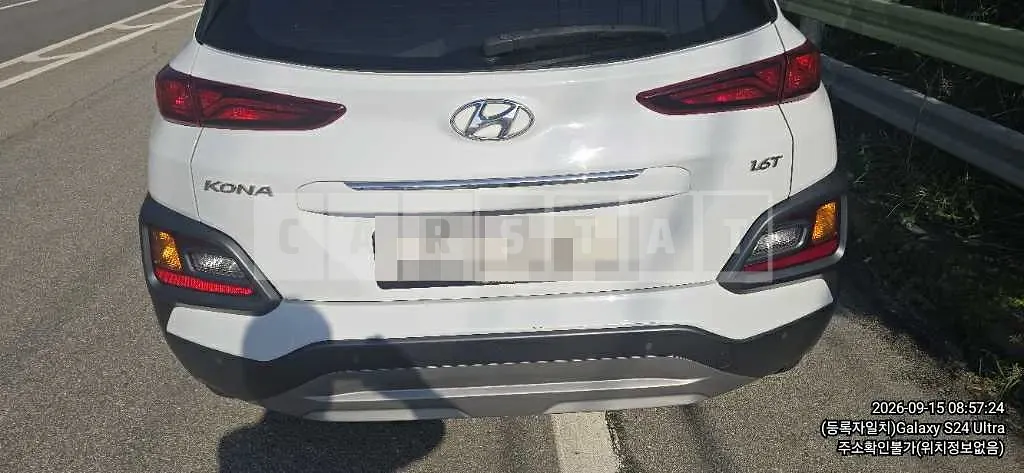 Photo 2 of 6: 2017 Hyundai Kona Gasoline 1.6 — Korean insurance auction