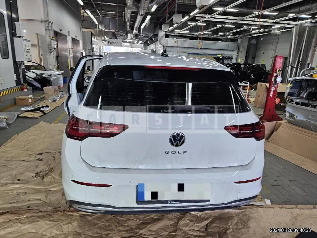 Photo 2 of 38: 2022 Volkswagen Golf 2.0TDI, VIN WVWZZZCDZNW119564 — Korean insurance auction