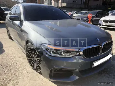 Photo 1 of 14: 2019 BMW 530i xDrive M Sport Package Plus, VIN WBAJD9104KB278075 — Korean insurance auction