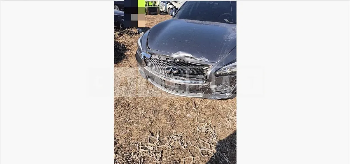 Photo 2 of 19: 2017 Infiniti Q70 3.7 — Korean insurance auction