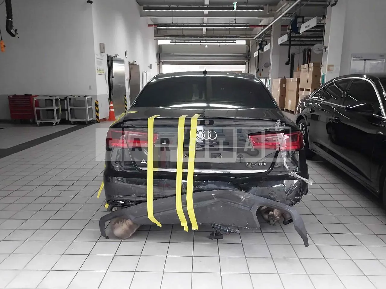Photo 2 of 32: 2015 Audi A6 35 TDI, VIN WAUZZZ4G5GN043901 — Korean insurance auction