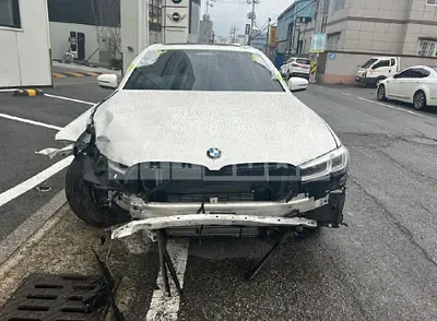 Photo 1 of 7: 2021 BMW 523d, VIN WBA11ES06MWX13237 — Korean insurance auction