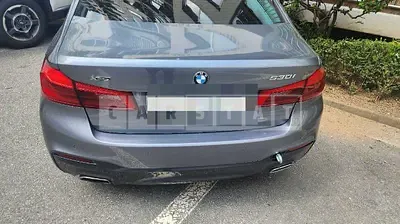 Photo 1 of 9: 2017 BMW 530i xDrive, VIN WBAJD9107JG971675 — Korean insurance auction