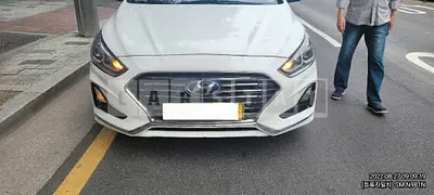Photo 1 of 10: 2019 Hyundai Santa Fe, VIN KMHS381BBKU018207 — Korean insurance auction