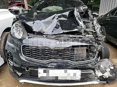 Photo 1 of 12: 2015 Kia Sportage, VIN KNAPN813BGK009779 — Korean insurance auction