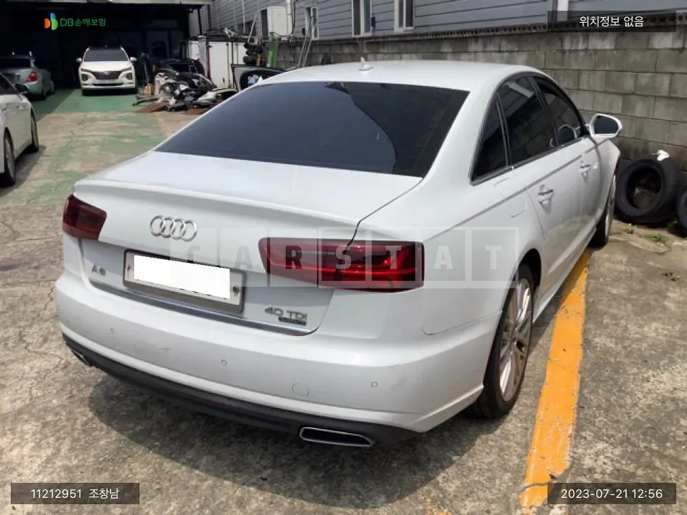 Photo 2 of 8: 2016 Audi A6 40 TDI quattro, VIN WAUZZZ4G9GN102397 — Korean insurance auction