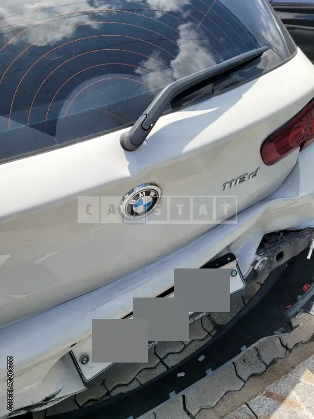 Photo 2 of 8: 2017 BMW 118d, VIN WBA1S5105J5G79679 — Korean insurance auction