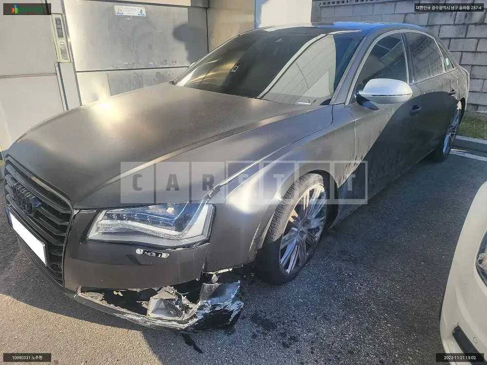 Photo 2 of 31: 2014 Audi A8 Lwb 4.2 TDI quattro, VIN WAUZZZ4H8EN011286 — Korean insurance auction