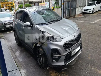 Photo 1 of 41: 2019 Kia Sportage, VIN KNAP6812GKK619036 — Korean insurance auction